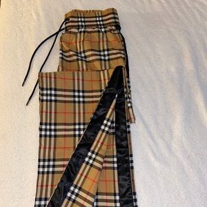 Burberry Satin Trim Vintage Trousers